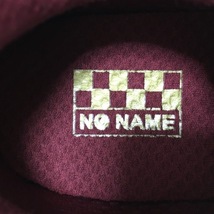 ノーネーム NONAME スニーカー 39 - 化学繊維×スエード ボルドー×ゴールド×黒 レディース インソール取外し可 靴_画像5