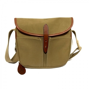  blur tiBrady shoulder bag - canvas × leather khaki × Brown bag 