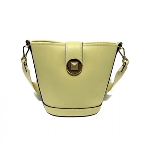  Kate Spade Kate spade shoulder bag K8103 - leather light yellow strap demountable bag 