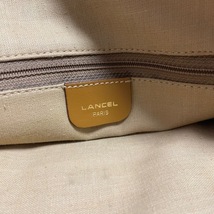 ランセル LANCEL ハンドバッグ - レザー ブラウン バッグ_画像8
