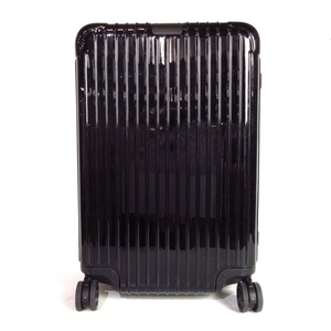 リモワ RIMOWA キャリーバッグ 83263624 エッシェンシャル チェックイン M/ブラックグロス ポリカーボネイト 黒 バッグ