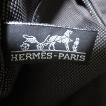 エルメス HERMES トートバッグ エールライントートMM ポリアミド×ポリエステル グレー 旧型金具 バッグ_画像8