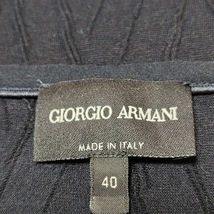 ジョルジオアルマーニ GIORGIOARMANI 長袖セーター/ニット サイズ40 M - ダークネイビー レディース トップス_画像3