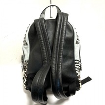 マークジェイコブス MARC JACOBS リュックサック/バックパック M0010133 - レザー アイボリー×黒×マルチ バッグ_画像3