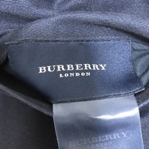 バーバリーロンドン Burberry LONDON ブルゾン サイズS - ダークネイビー×ベージュ×マルチ メンズ 長袖/リバーシブル/チェック柄/春/秋_画像3