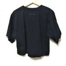 エムエムシックス MM6 半袖Tシャツ サイズM - 黒×白×ライトグレー レディース クルーネック/ショート丈 トップス_画像2
