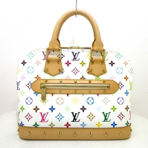  Louis Vuitton LOUIS VUITTON handbag M92647aruma imitation leather * leather b long FL2077 bag multicolor 