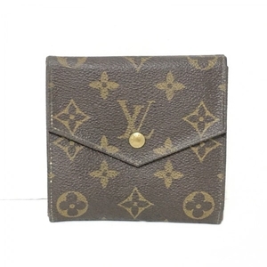 ルイヴィトン LOUIS VUITTON Wホック財布 M61660 ポルトモネビエ(新型) モノグラム・キャンバス - AN0941 財布 モノグラム