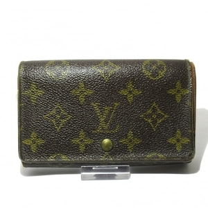 ルイヴィトン LOUIS VUITTON 2つ折り財布 M61730 ポルト モネ・ビエ トレゾール 8912 RA 財布 モノグラム