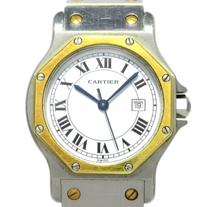 Cartier(カルティエ) 腕時計 サントスオクタゴンSM W2001683 ボーイズ コンビ/要OH 白