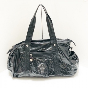  Anna Sui ANNA SUI Boston bag - PVC( salt . vinyl ) black body lock none bag 
