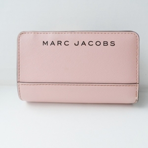 マークジェイコブス MARC JACOBS 2つ折り財布 - レザー ピンク L字ファスナー 財布