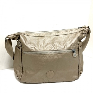  Kipling Kipling сумка на плечо - покрытие парусина серый бежевый сумка 