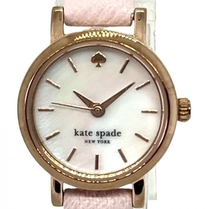 Kate spade(ケイト) 腕時計 - 0769 レディース 白