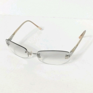  Chanel CHANEL 4067 - plastic × metal material dark gray × clear × beige sunglasses 