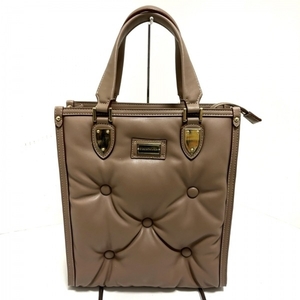 sa man sa Vega Samantha Vega handbag - imitation leather pink beige quilting beautiful goods bag 