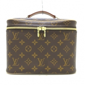 ルイヴィトン LOUIS VUITTON バニティバッグ M42265 ニースBB モノグラム・キャンバス RFID確認済み 美品 バッグ モノグラム