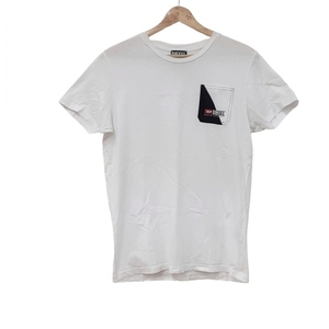 ディーゼル DIESEL 半袖Tシャツ サイズ14 - 白 メンズ クルーネック 美品 トップス