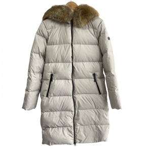  Michael Kors MICHAEL KORS пуховик размер S - светло-серый × Brown женский длинный рукав / искусственный мех / зима пальто 