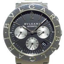 BVLGARI(ブルガリ) 腕時計 ブルガリブルガリ BB38SSCH メンズ クロノグラフ 黒_画像1