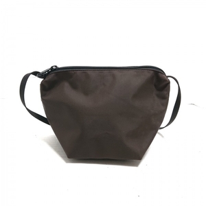  Herve Chapelier Herve Chapelier shoulder bag - nylon dark brown bag 