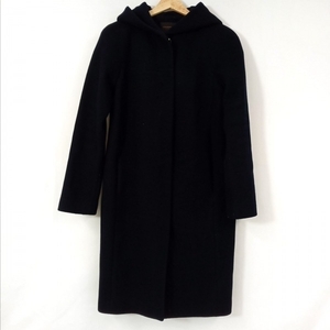  Tomorrowland TOMORROWLAND size 36 S - dark navy lady's long sleeve / winter beautiful goods coat 