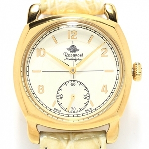 Rosemont(ロゼモン) 腕時計 - N-001 レディース 型押し加工 アイボリー