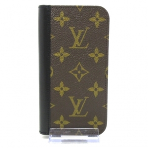 ルイヴィトン LOUIS VUITTON 携帯電話ケース/スマホカバー M82891 IPHONE15PROフォリオ - iPhoneケース/iPhone15 Pro ME3293 美品 財布