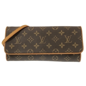 ルイヴィトン LOUIS VUITTON ショルダーバッグ M51852 ポシェット・ツインGM モノグラム・キャンバス - FL0071 バッグ モノグラム