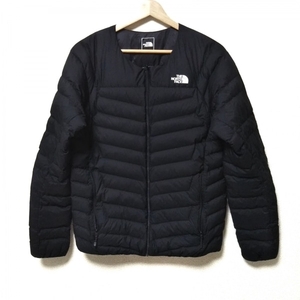 ノースフェイス THE NORTH FACE ダウンジャケット サイズM NY32013 サンダーラウンドネックジャケット 黒 メンズ 長袖/冬 ジャケット