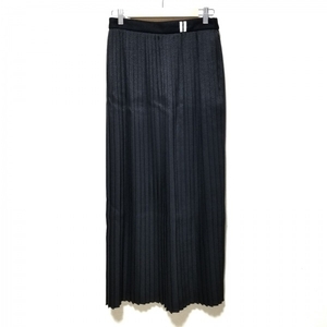 リラクス THE RERACS ロングスカート サイズ36 S - 黒×白 レディース プリーツ 美品 ボトムス