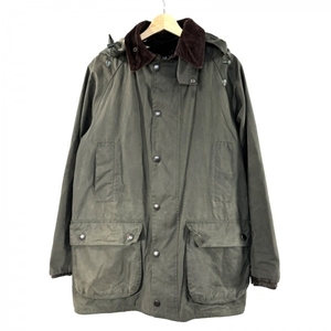 バーブァー Barbour ブルゾン サイズ38 M - ダークグリーン メンズ 長袖/フード着脱可/冬 ジャケット