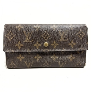 ルイヴィトン LOUIS VUITTON 長財布 M61215 ポルトトレゾールインターナショナル モノグラム・キャンバス - TH0063 財布 モノグラム