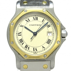 Cartier(カルティエ) 腕時計 サントスオクタゴン ボーイズ アイボリー