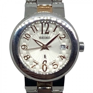 SEIKO(セイコー) 腕時計 LUKIA(ルキア) 7N82-0CN0 レディース SS アイボリー
