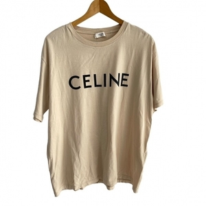  Celine CELINE short sleeves T-shirt size L - beige lady's tops 