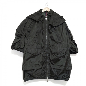 モンクレール MONCLER ブルゾン サイズ0 XS 151-093-49131-05-54164 TILLY カーキ レディース ジップアップ/春・秋物/フード取り外し可