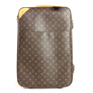 ルイヴィトン LOUIS VUITTON キャリーバッグ M23294(旧型) ペガス55 モノグラム・キャンバス モノグラム サイドパーツ、キャスター破損