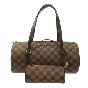 ルイヴィトン LOUIS VUITTON ハンドバッグ N51303 パピヨン30 ダミエ・キャンバス エベヌ DU1097 美品 バッグ ダミエ