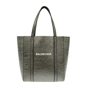 バレンシアガ BALENCIAGA トートバッグ 551815 エブリデイトートXXS レザー 黒 バッグ