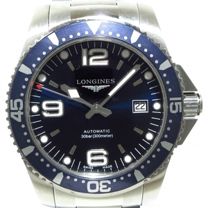 LONGINES( Longines ) wristwatch Hydro Conquest L3.642.4 men's rotation bezel navy 
