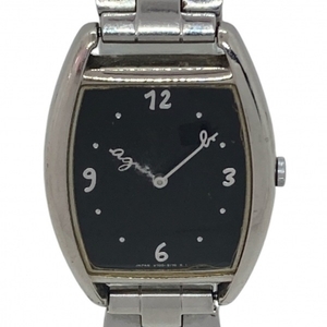 agnes b(アニエスベー) 腕時計 - V700-5100 レディース 黒