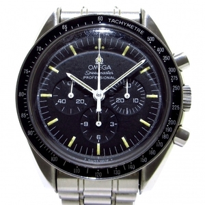 OMEGA(オメガ) 腕時計 スピードマスタープロフェッショナル 5th ST145.022/ST345.022 メンズ SS/クロノグラフ 黒