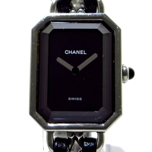 CHANEL( Chanel ) wristwatch Premiere H0451 lady's size :M black 
