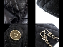 シャネル CHANEL リュックサック/バックパック AP3753 マトラッセ キャビアスキン 黒 レディース ランダムシリアル 美品 バッグ_画像10