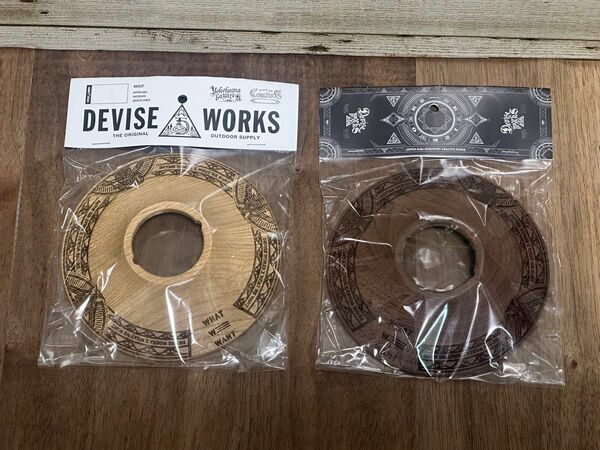 devise works what we want コラボ wood shade 