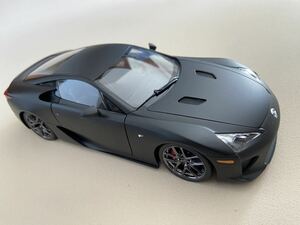 ★美品 初版 1/18 オートアート レクサス LFA マットブラック AUTOart ダイキャスト