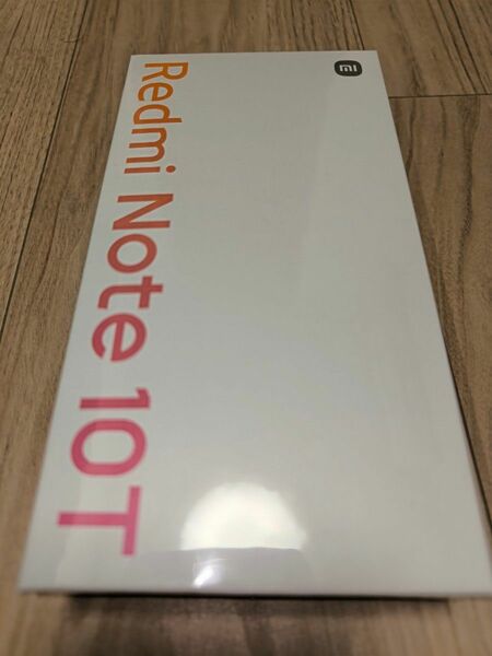 新品未開封　Xiaomi Redmi Note 10T SIMフリー レイクブルー 保護ケース付き