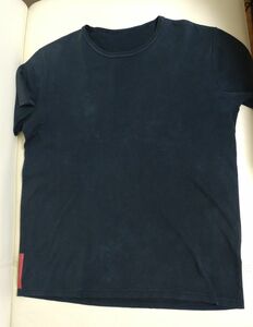 【レア★レッドタグ】PRADA SPORT プラダ Tシャツ（黒）レアなTシャツ。00s archive prada sport 