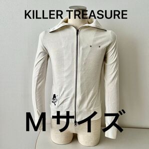 KILLER TREASURE キラートレジャー メンズ ハイネック フルジップ Mサイズ
